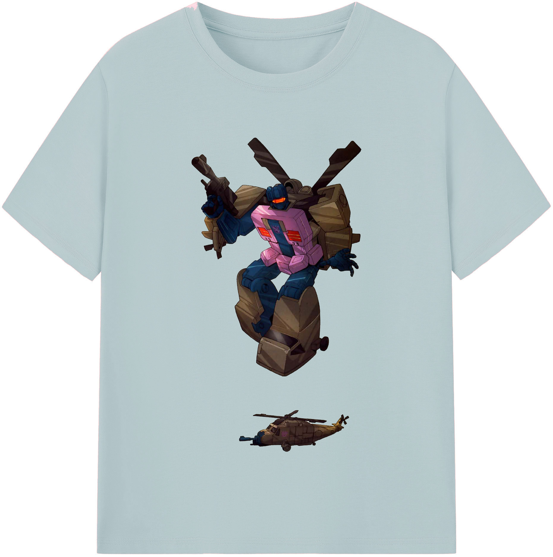 （画像用）  綿100％半袖Tシャツ（フロントプリント）